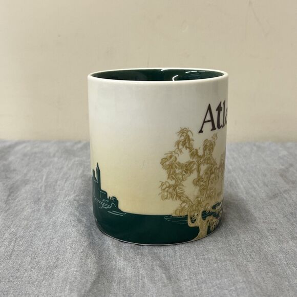 Starbucks Atlanta Global Icon City Collector Series 16 oz Coffee Mug 2010 unused - Picture 2 of 10